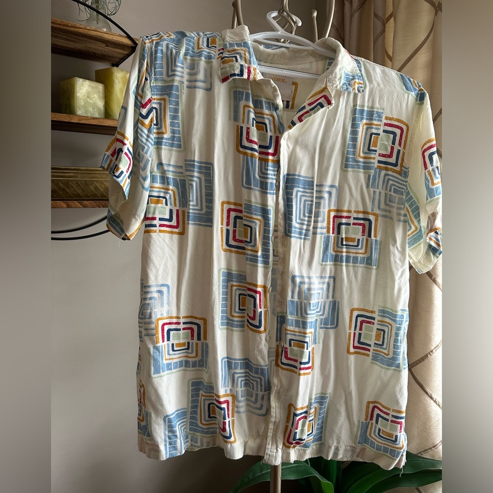 Mens Button Down Shirt